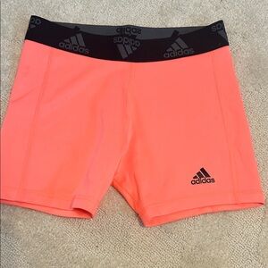 Adidas Women's Neon Pink Athletic Shorts